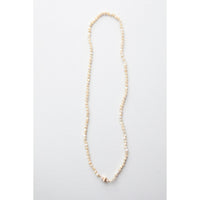 Beatrice Valenzuela Round Mother of Pearl Necklace