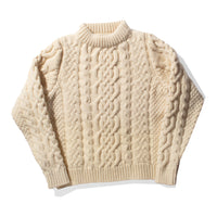 Baserange Lens Sweater in Chaume Sand