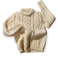 Baserange Lens Sweater in Chaume Sand