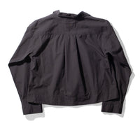 MHL. Kit Shirt in Slate Blue Washed Cotton Poplin