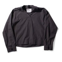 MHL. Kit Shirt in Slate Blue Washed Cotton Poplin