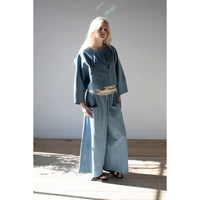 Kaarem Mayfly Relaxed Wide Leg Pocket Pant