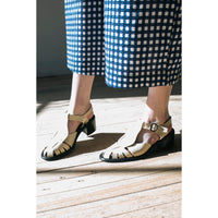 Hereu Pesca Heeled in Custard