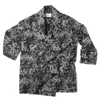Henrik Vibskov Dimout Coat in Black 3D White