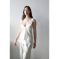 Maria McManus Deep V Tunic in Champagne