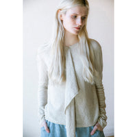 Lauren Manoogian Wave Cardigan in Flax