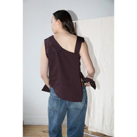 SC103 Solstice Top in Celestine Stripe