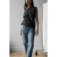 Chimala 13.5oz Selvedge Denim Vintage Straight Cut in Smoky Blue