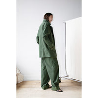 Henrik Vibskov Helmet Pants in Garden Green