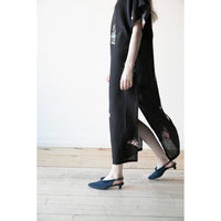 Rodebjer Amalfi Duchess Dress in Black Multi