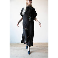 Rodebjer Amalfi Duchess Dress in Black Multi