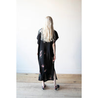 Rodebjer Amalfi Duchess Dress in Black Multi