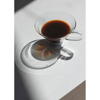 ARC Objects Matí Cup in Clear with White Step