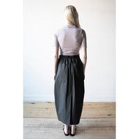 Nicholson & Nicholson Shell Skirt in Charcoal