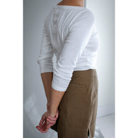 Flore Flore Steffi Tee in White