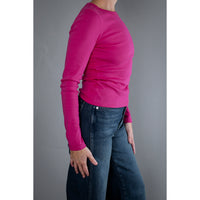 Flore Flore Max Tee in Fuchsia