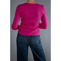 Flore Flore Max Tee in Fuchsia