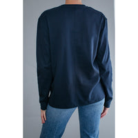 Flore Flore Maggie Longsleeve in Navy