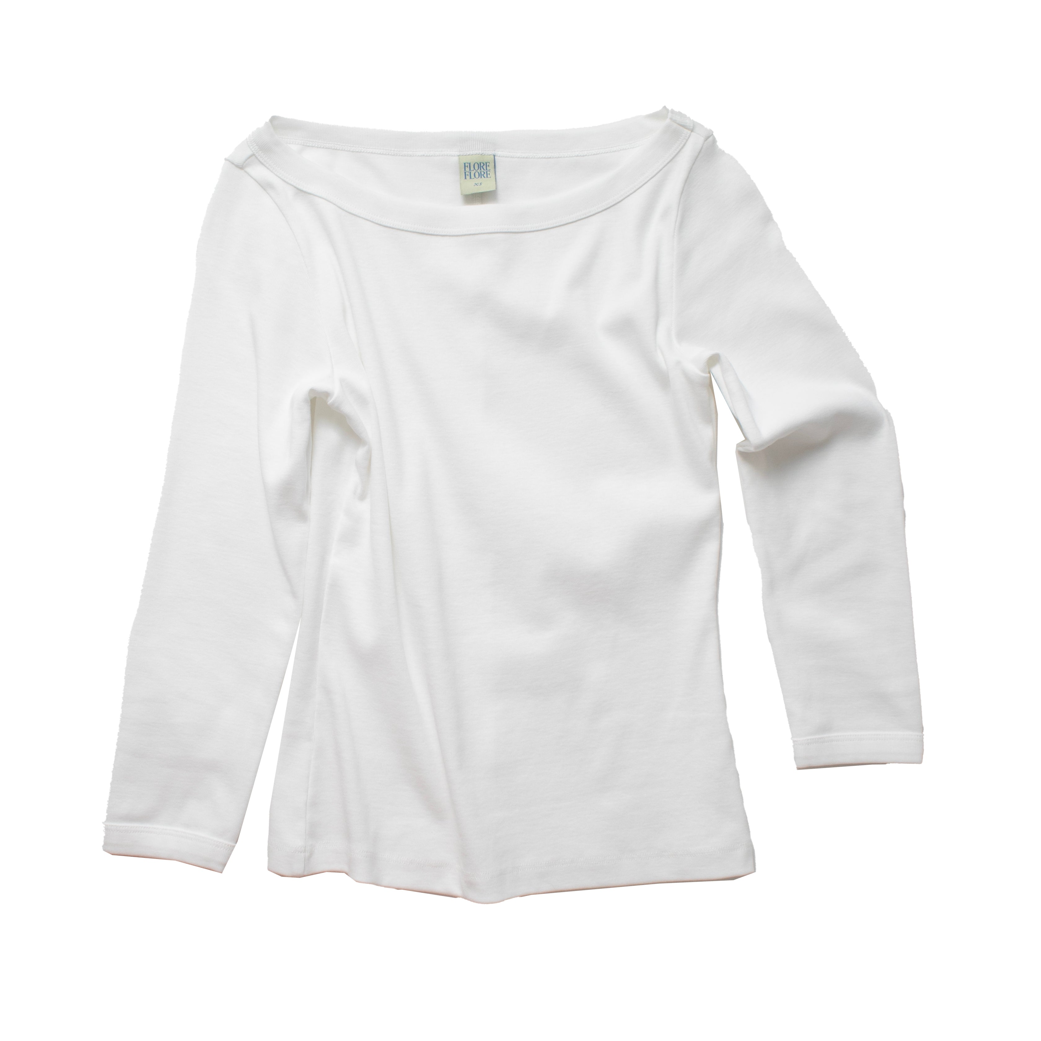 Flore Flore Steffi Tee in White – JUDITH