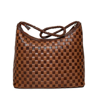 Bembien Large Marni Bag in Copper + Sienna Check
