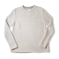 Lauren Manoogian Knitweave Pullover in Raw White