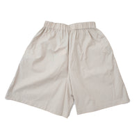 Baserange Claude Shorts in Brown Stripe