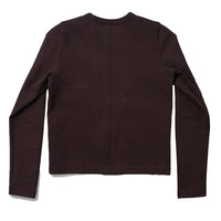 Flore Flore Poppy Cardigan in Choco Plum