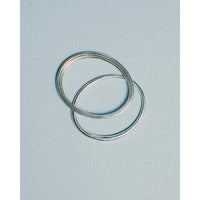Ursa Major Simple Tapered Bangle in Sterling Silver