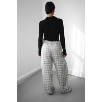 Kallmeyer Clemence Pant in Spruce Plaid