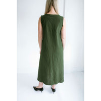 Labo.Art Giacomo Dress in Olive