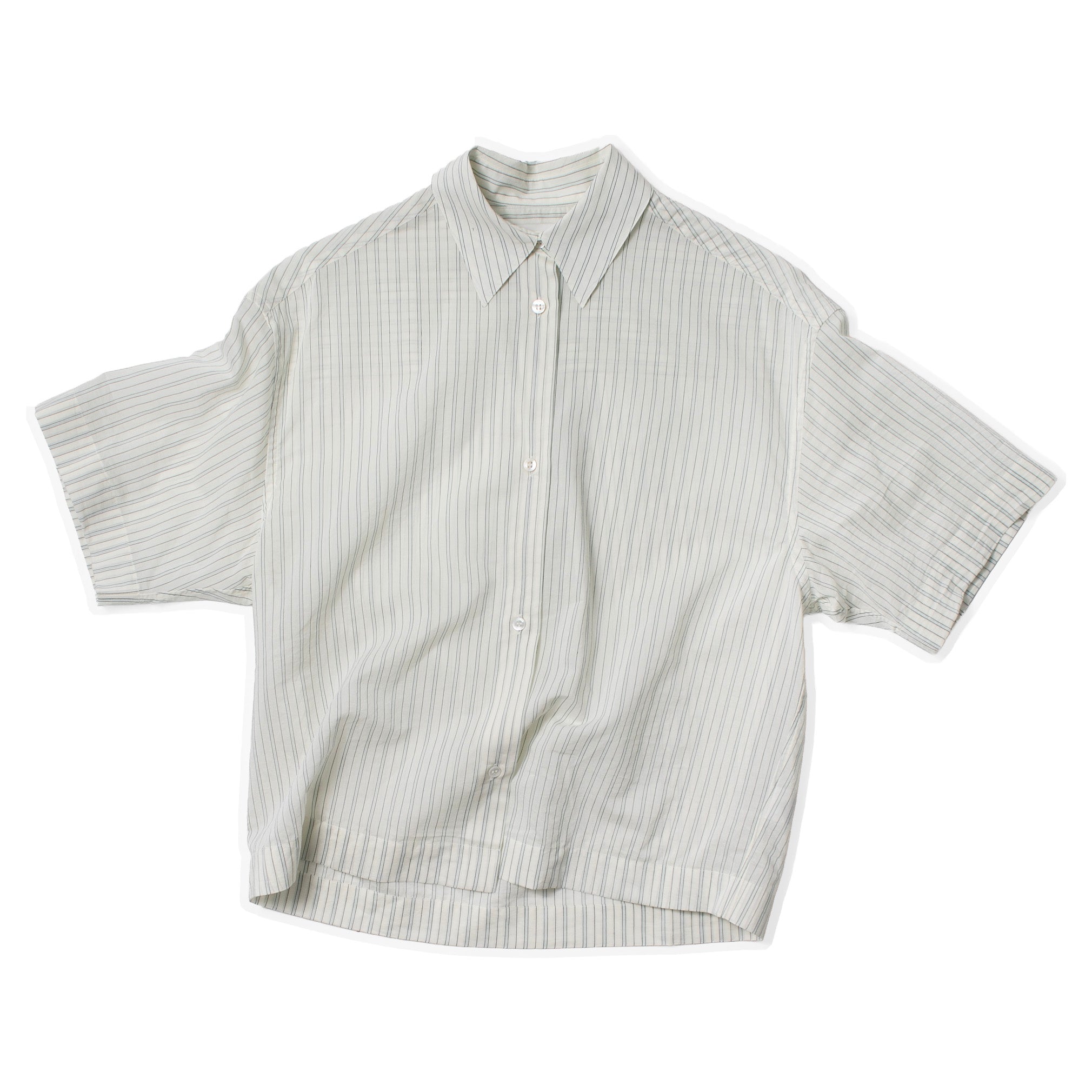 STUDIO NICHOLSON BILLINGS プルオーバー シャツ Studio Nicholson Merle Shirt in Parchment – JUDITH
