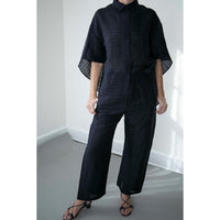 Henrik Vibskov Square Shirt in Navy