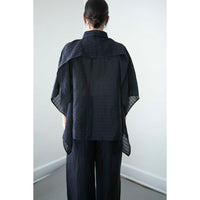 Henrik Vibskov Square Shirt in Navy