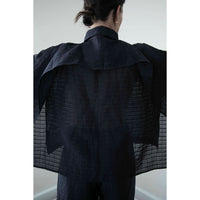 Henrik Vibskov Square Shirt in Navy