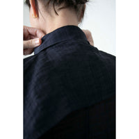 Henrik Vibskov Square Shirt in Navy