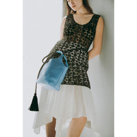 Apiece Apart Rahel Tassel Mini in Black