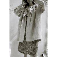 Anntian Trench Jacket in Natural Hemp