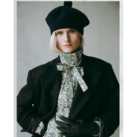 Hope Time Coat in Black Twill