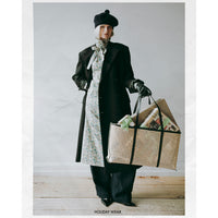 Hope Time Coat in Black Twill