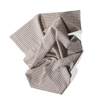 Baserange Terry Towel in Undyed-Black Stripes