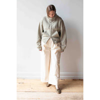 Hope Bubble Zip Hoodie in Faded Khaki