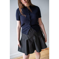 Kallmeyer Sutton Pleated Skirt in Black