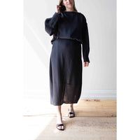 Studio Nicholson Lory Top in Darkest Navy