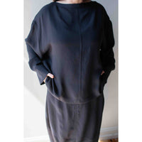 Studio Nicholson Lory Top in Darkest Navy