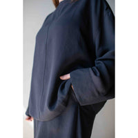Studio Nicholson Lory Top in Darkest Navy