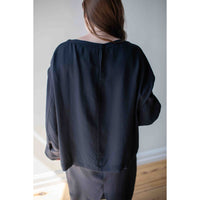 Studio Nicholson Lory Top in Darkest Navy