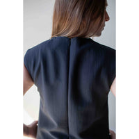 Studio Nicholson Corus Dress in Darkest Navy