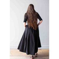 Studio Nicholson Ottowa Skirt in Washed Black