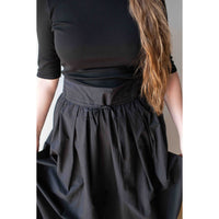 Studio Nicholson Ottowa Skirt in Washed Black