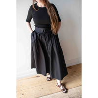 Studio Nicholson Ottowa Skirt in Washed Black